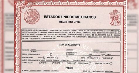 sacar acta de nacimiento en puebla|Copias certificadas de actas de nacimiento, matrimonio o